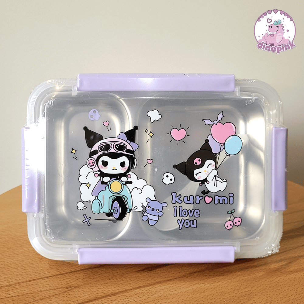 ظرف غذای کودک استیل طرح کرومی - تصویر 2