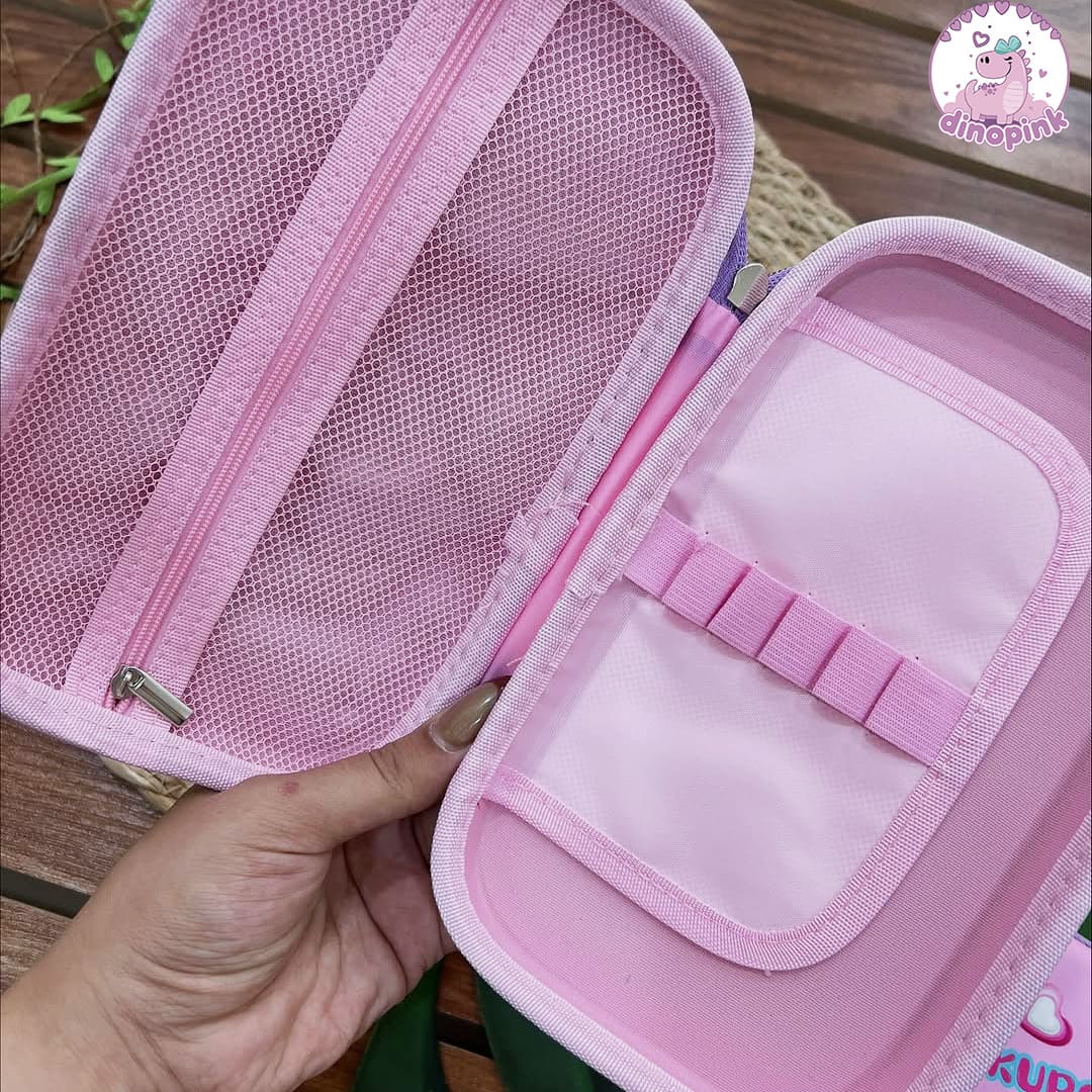 جامدادی تبلتی کرومی صورتی - تصویر 3