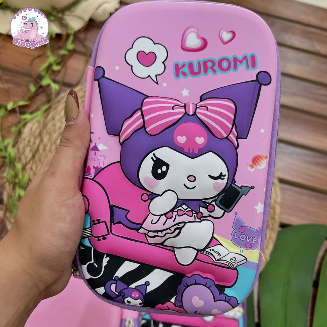 جامدادی تبلتی کرومی صورتی