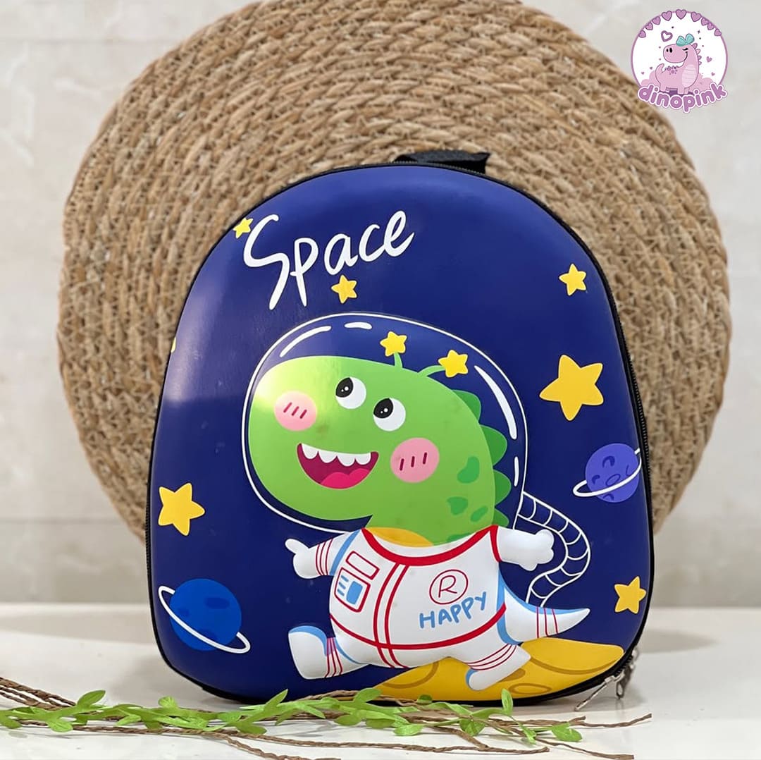 کوله پشتی مهد کودک پسرانه طرح دایناسور فضانورد